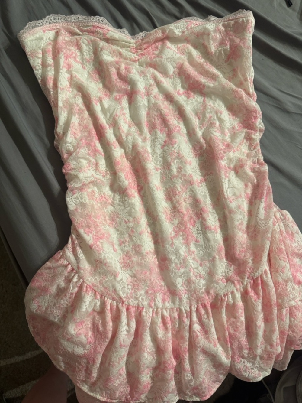PINK Victoria's Secret Soft Pink LoveShackFancy collab sleeveless dress